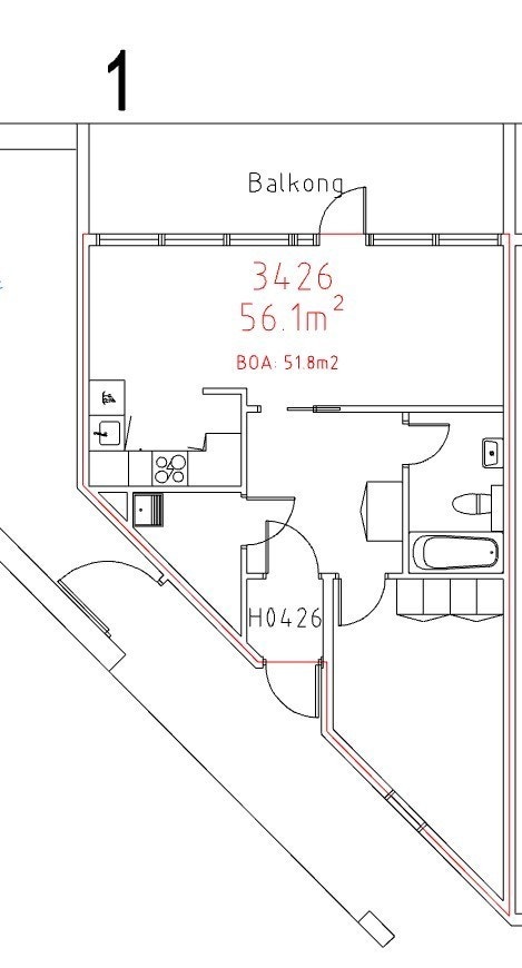 Effektiv planløsning Galleribilde