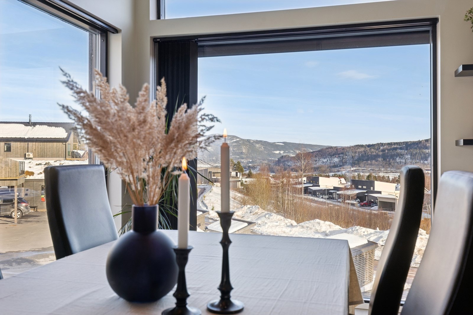 Her er det flott utsikt over nærområdet. Galleribilde