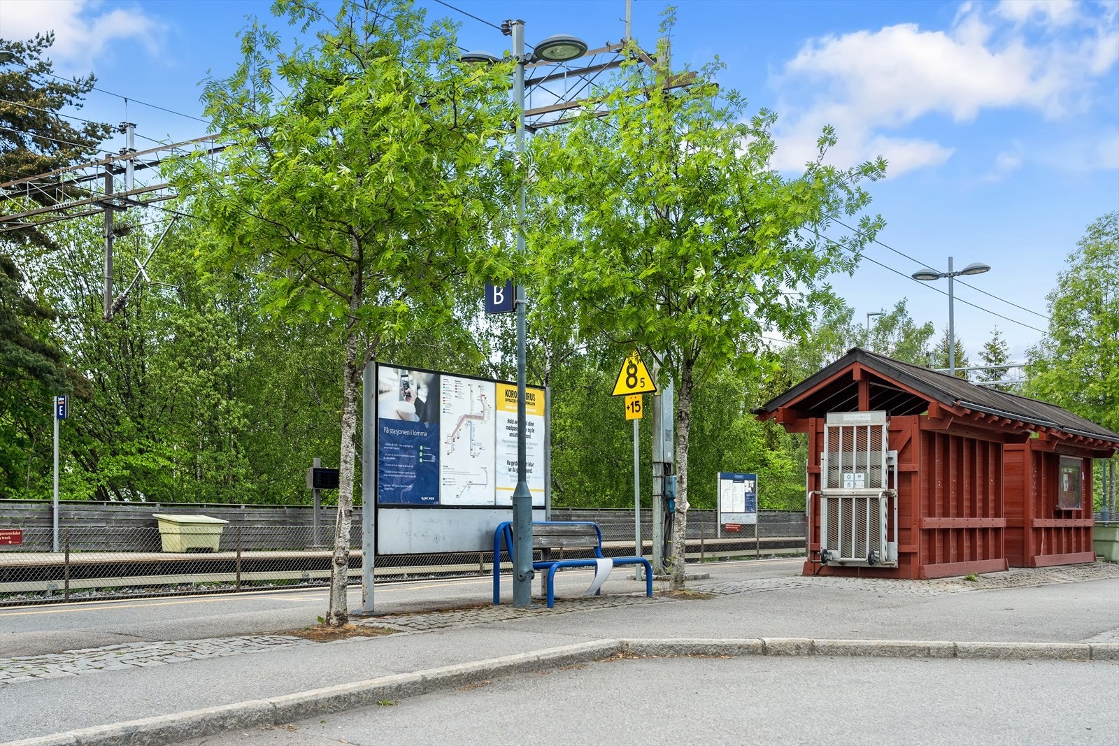 Nærhet til Oppegård togstasjon gir gode pendlermuligheter. Galleribilde
