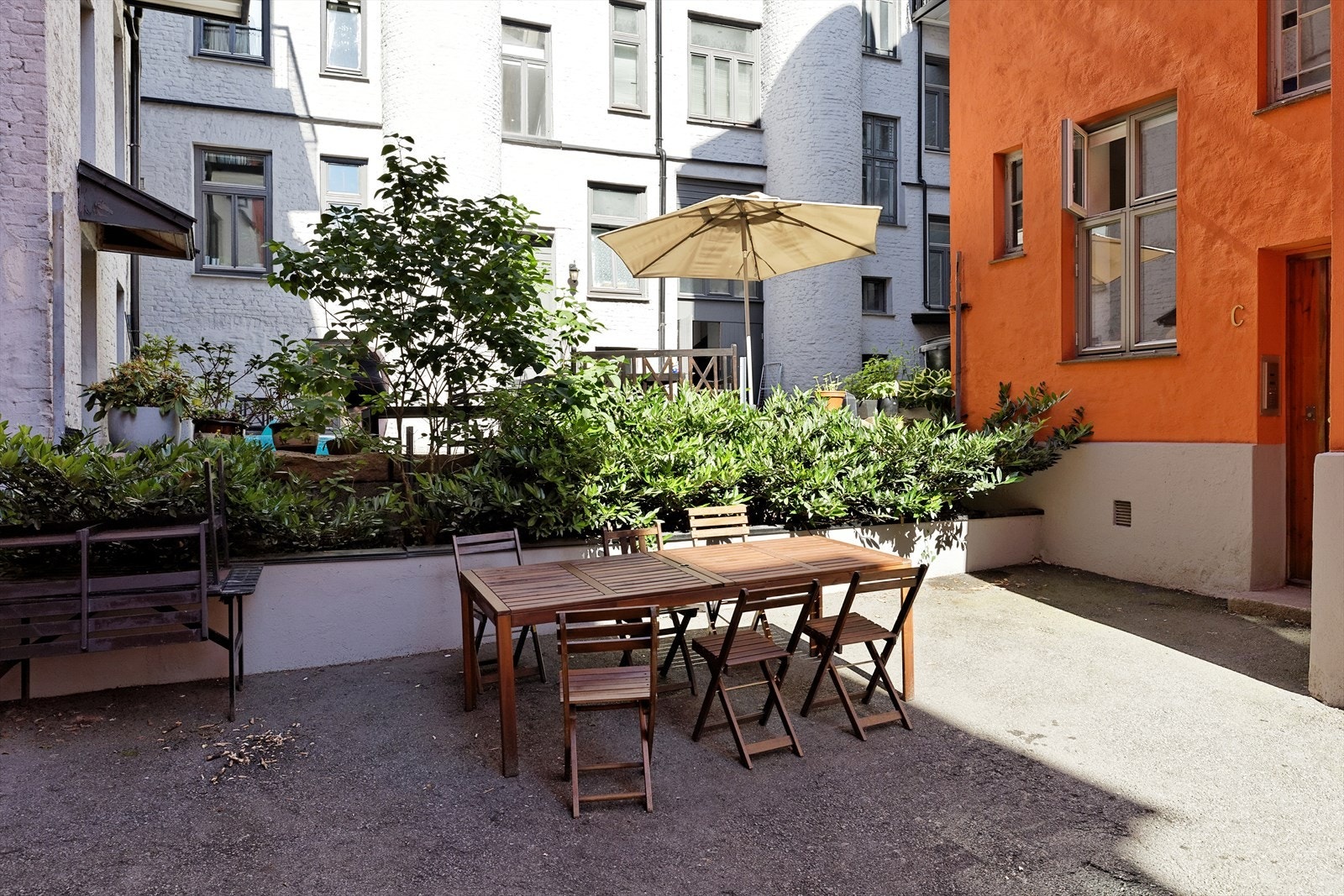 Sameiet Vibesgate 19 består av 34 seksjoner med følgende adresse: Vibes Gate 19 A-D. Galleribilde