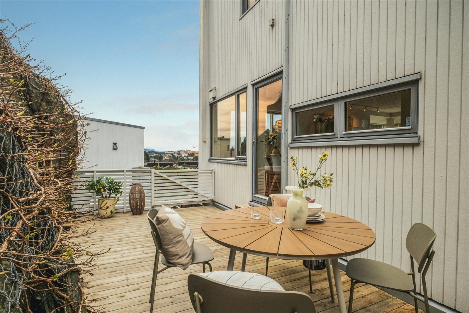 Perfekt sted å nyte morgenkaffe Galleribilde