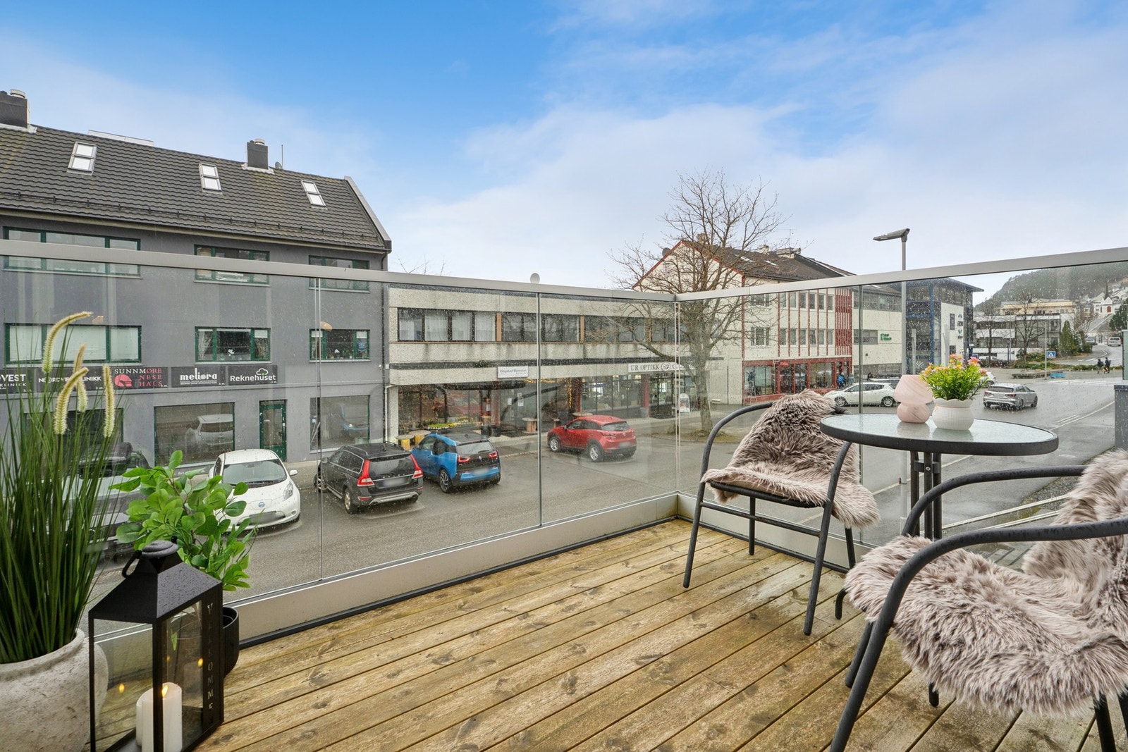 Veranda på ca. 6 m². Galleribilde