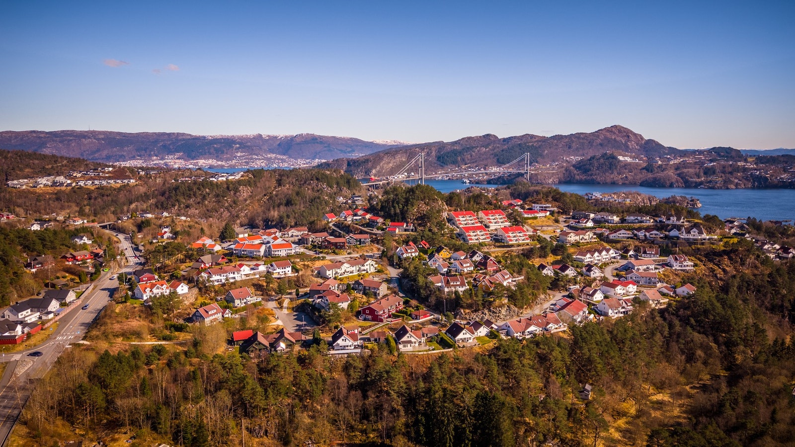 - Kjøreturen til Bergen sentrum er på rundt 20-25 minutter - Galleribilde