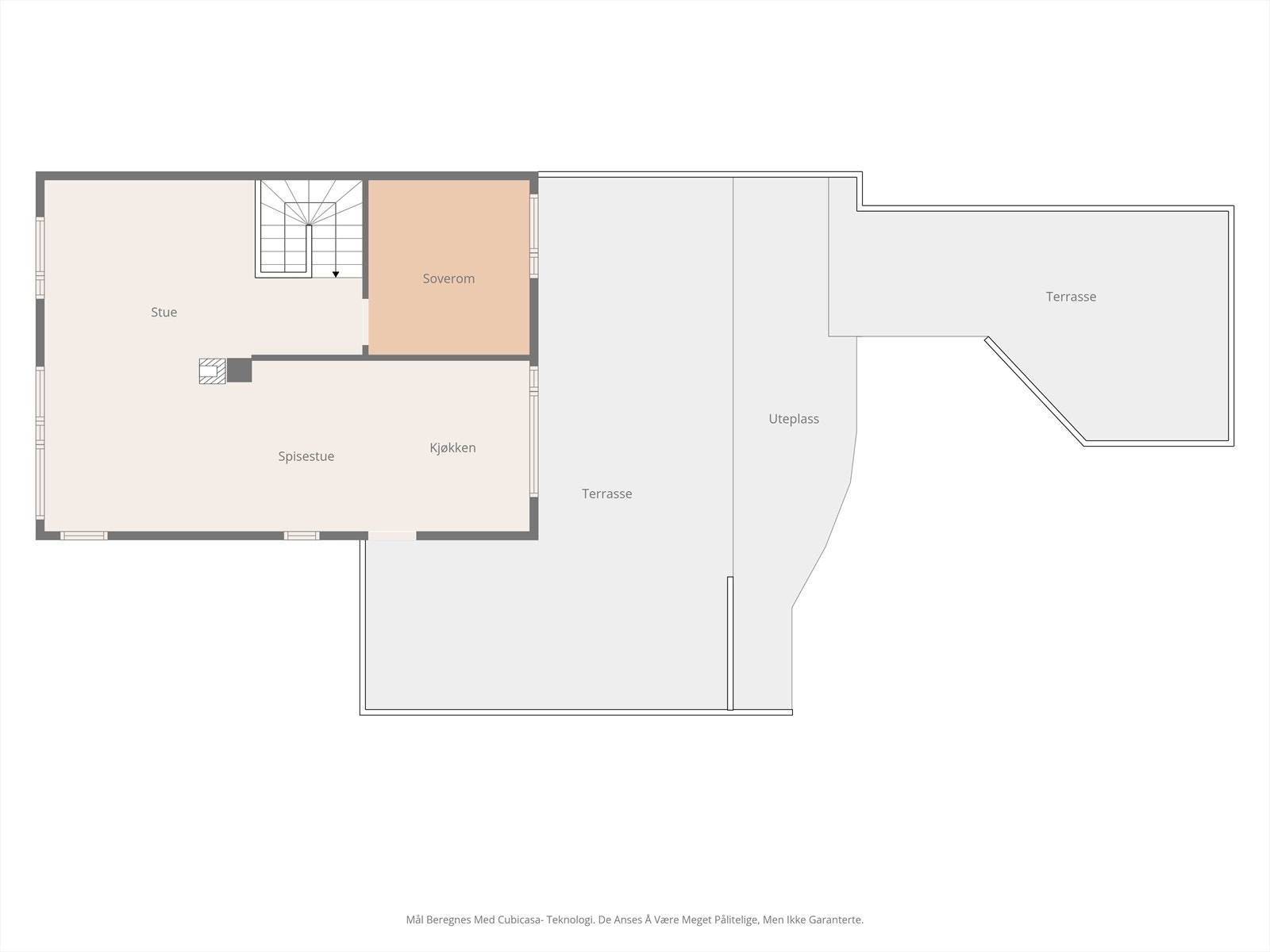 Plantegning 2. etasje Galleribilde