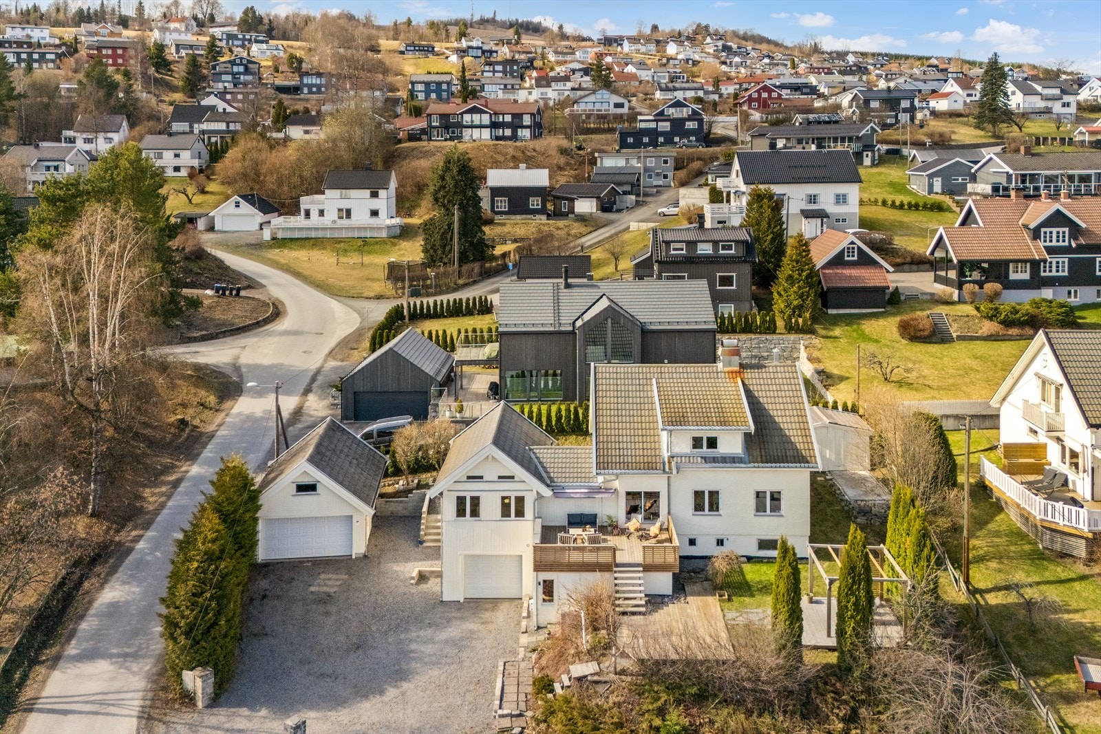 Dronebilde Galleribilde