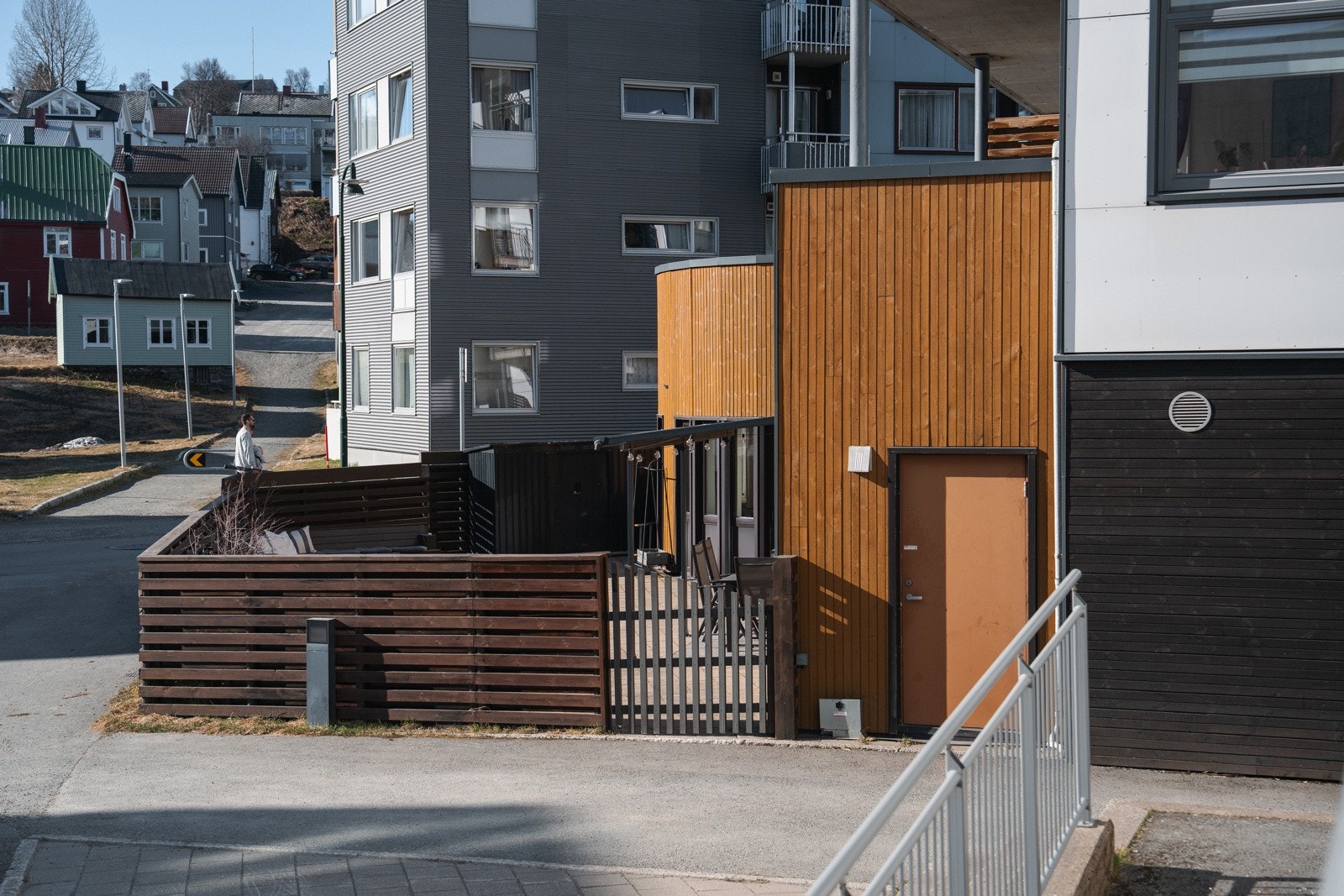 Hjalmar Johansens Gate 106 er en unik leilighet plassert i søndre del av Tromsø sentrum Galleribilde