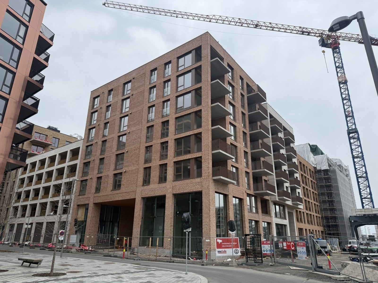 Bilde tatt på byggeplassvisning 13/4-2026. Galleribilde