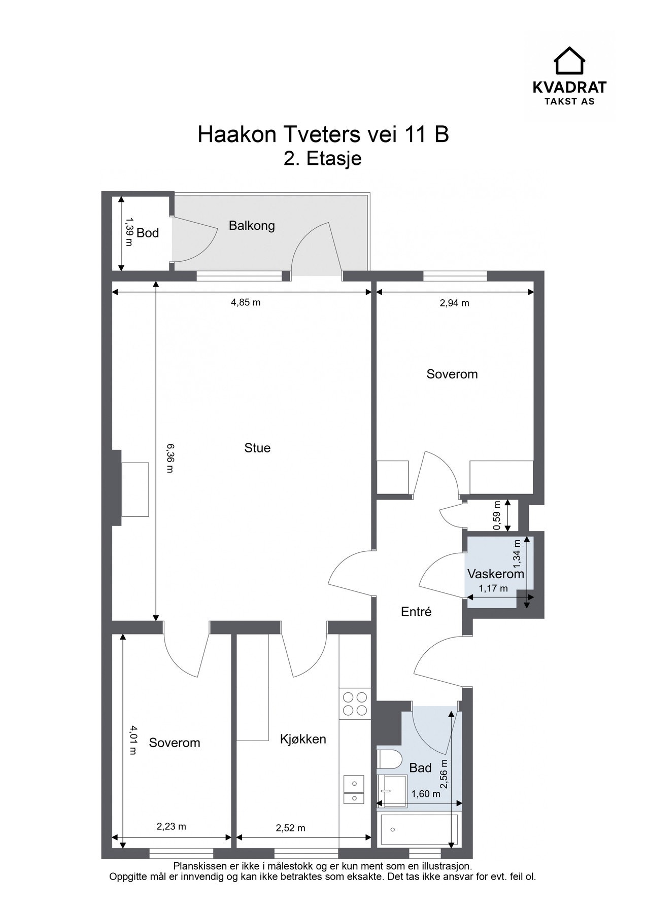 Planskisse. Galleribilde