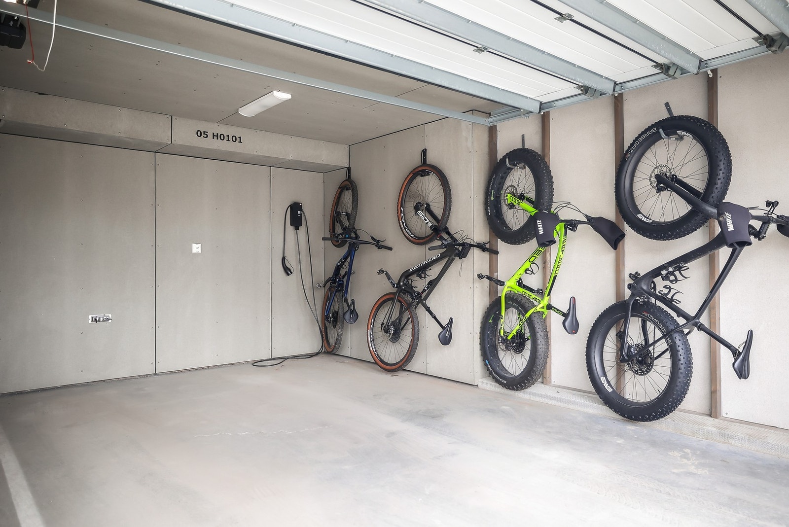 Her er det oppmerket parkeringsplass. Galleribilde