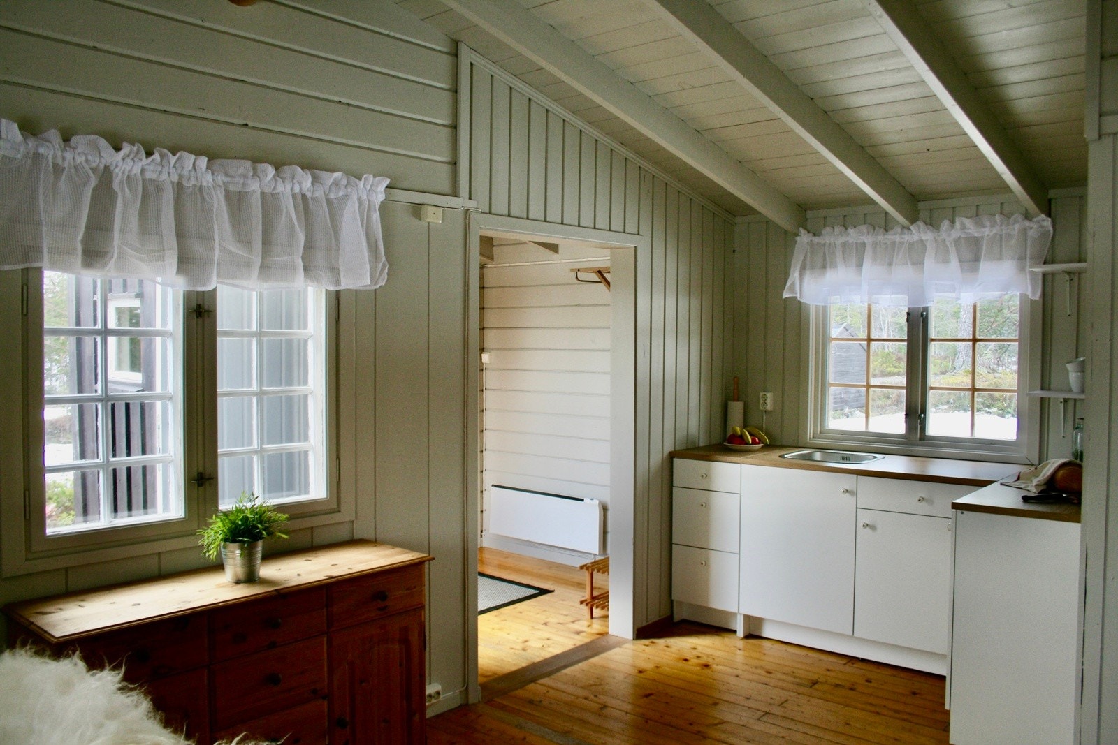 Lyse pene vegger passer godt til den nye innredningen Galleribilde