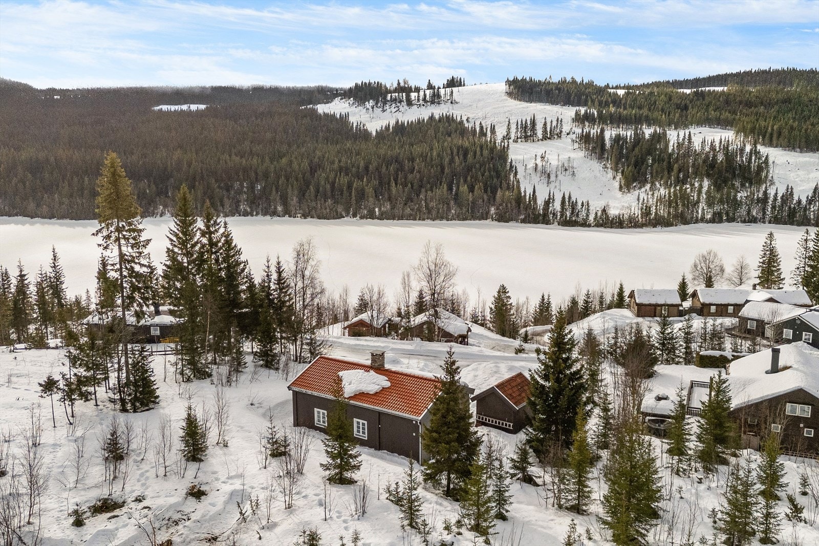 Idyllisk område ved Ringsjøen. Galleribilde