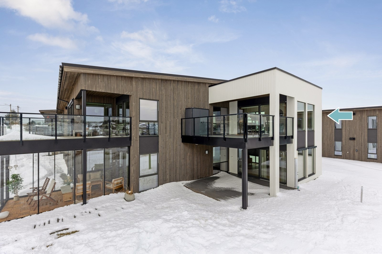Leilighet fra 2019 med attraktiv lokal beliggenhet på Spannatoppen. Galleribilde