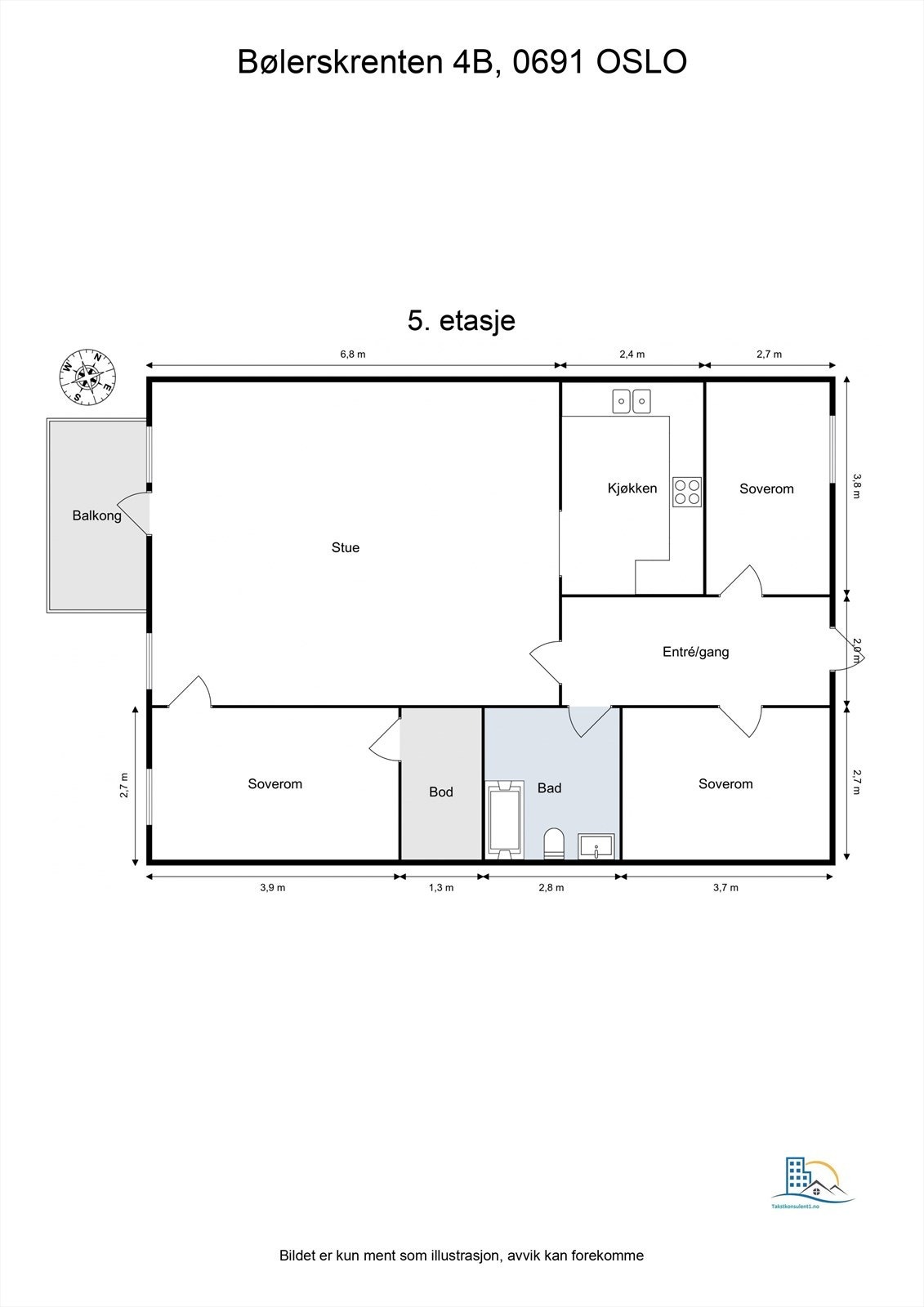 Plantegning Galleribilde