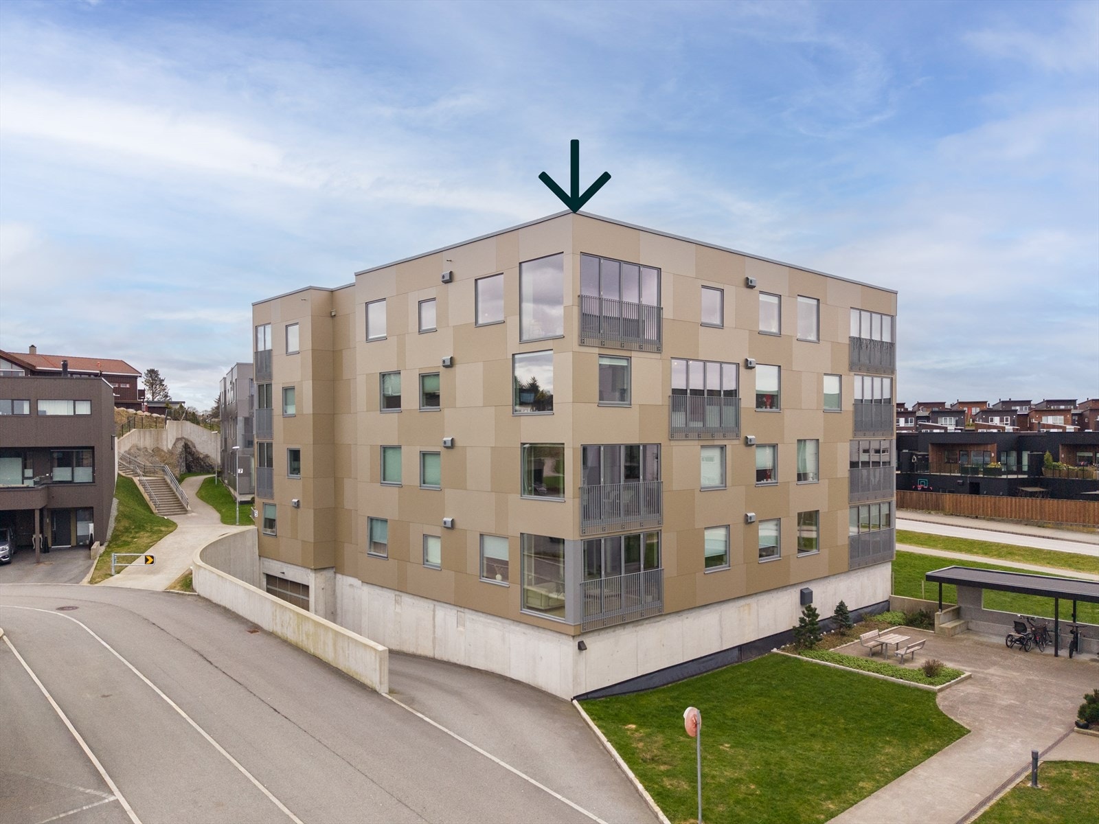 Topp og hjørneleilighet Galleribilde