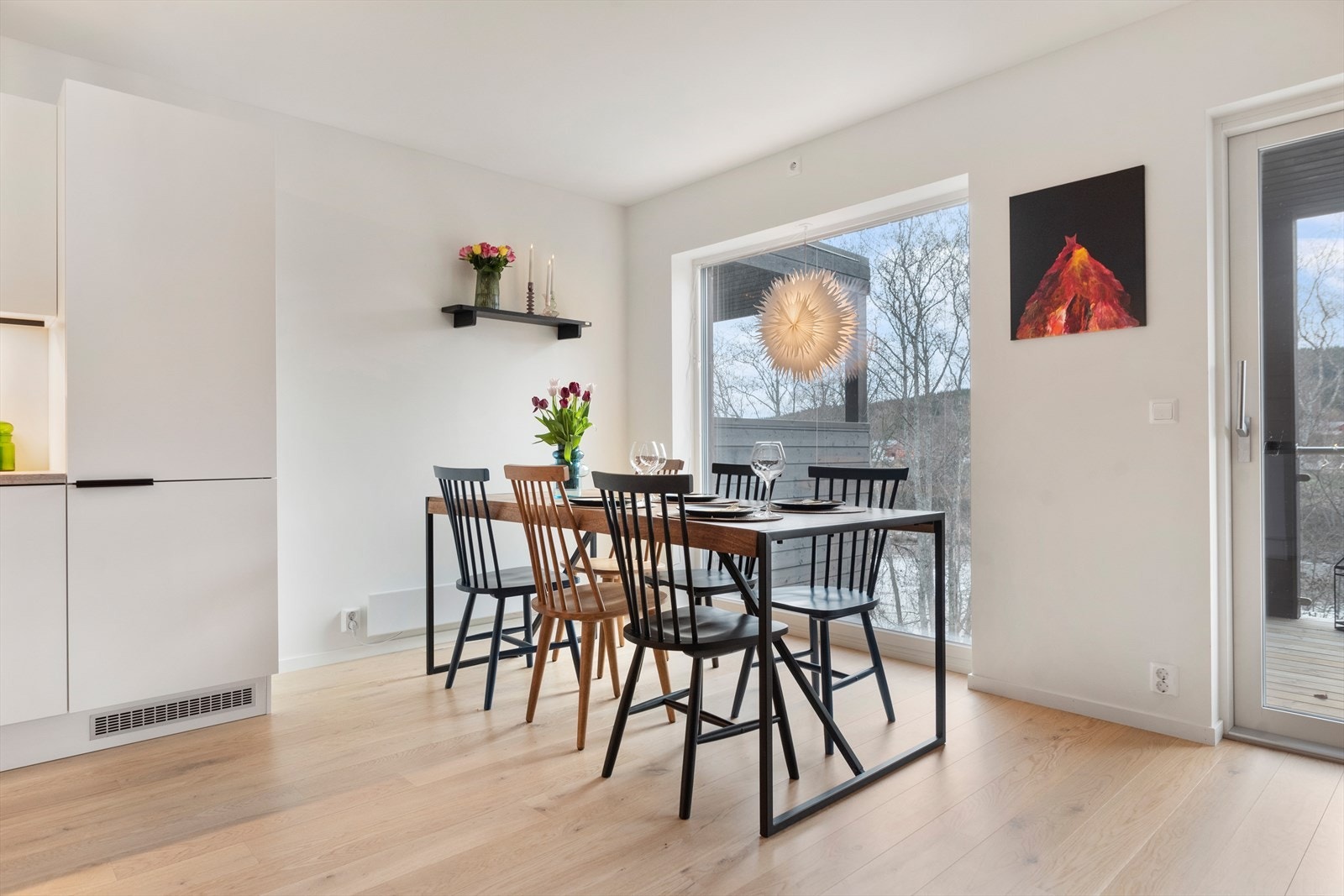 Godt lysinnslipp Galleribilde