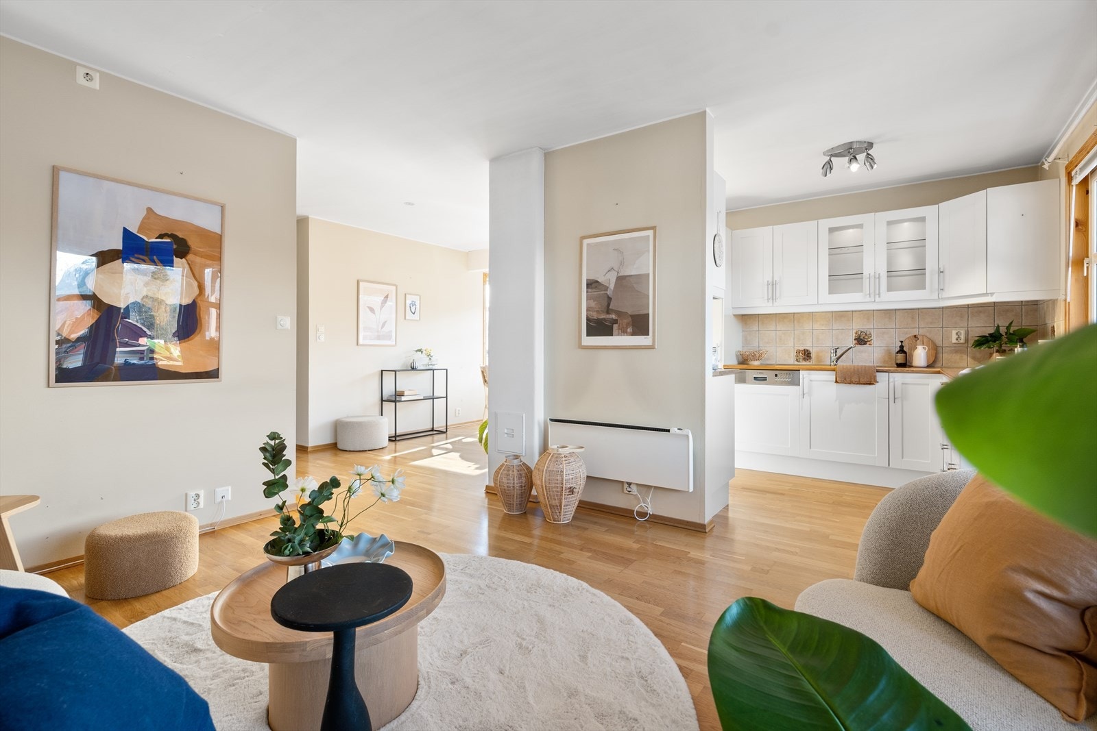 Lys og luftig atmosfære. Galleribilde
