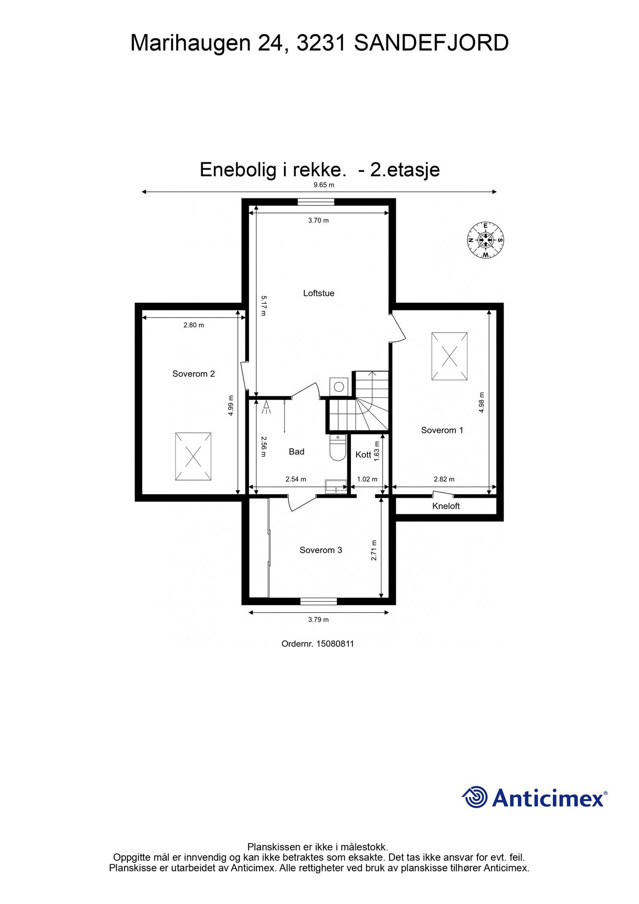 Bli kjent med planløsningen i 2.etasje Galleribilde