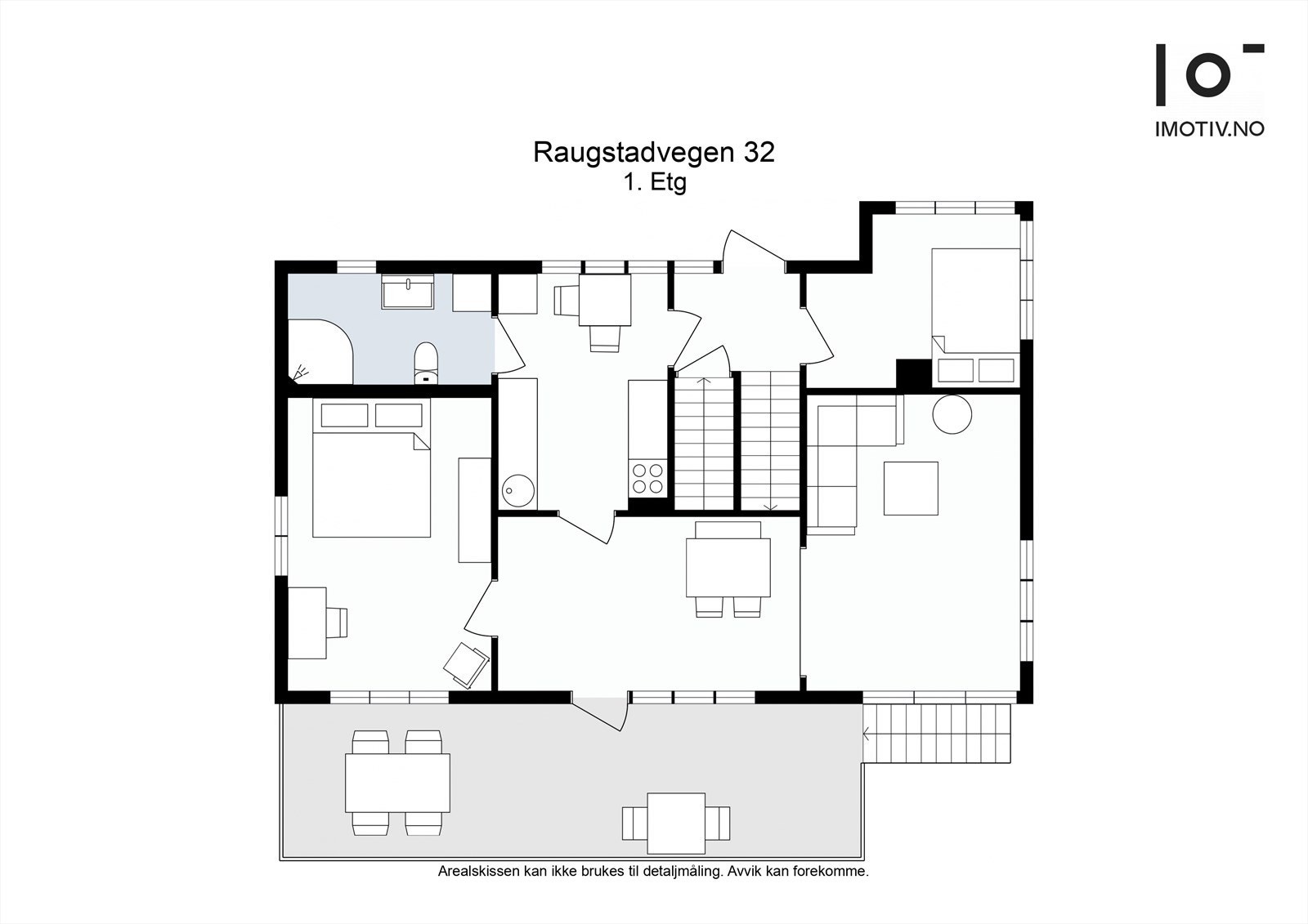 Plantegning 1. etasje Galleribilde