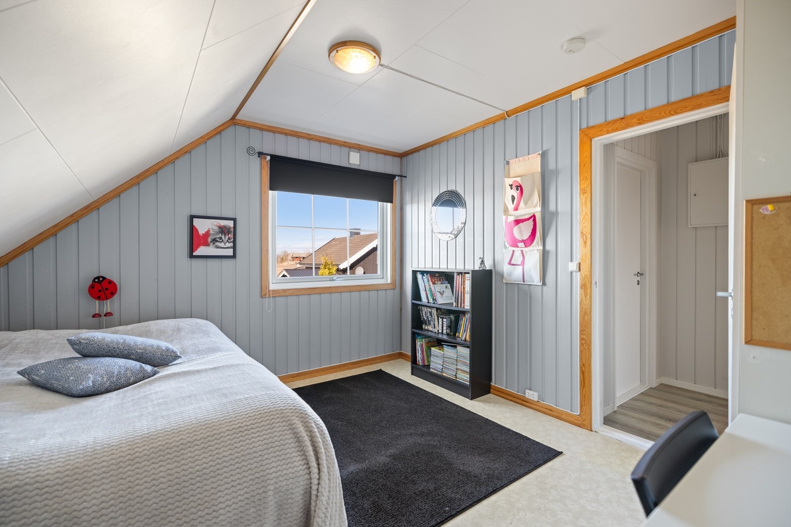 Rommene har god plass til både senger og oppbevaring. Galleribilde