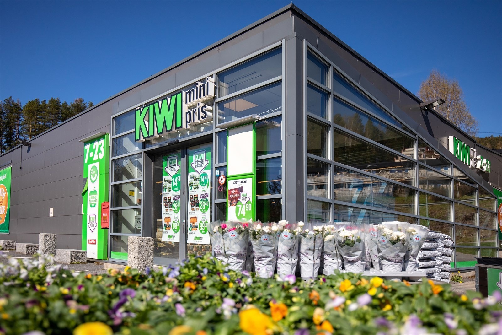 Kort vei til dagligvarebutikk på Stenseth Galleribilde