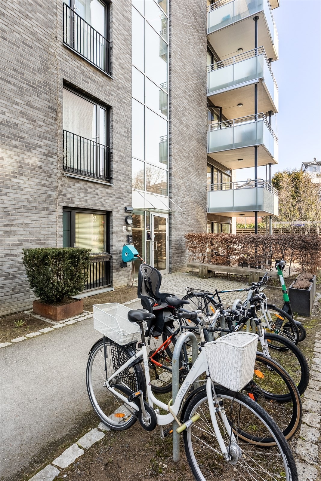 Sameiet har flotte uteområder. Galleribilde