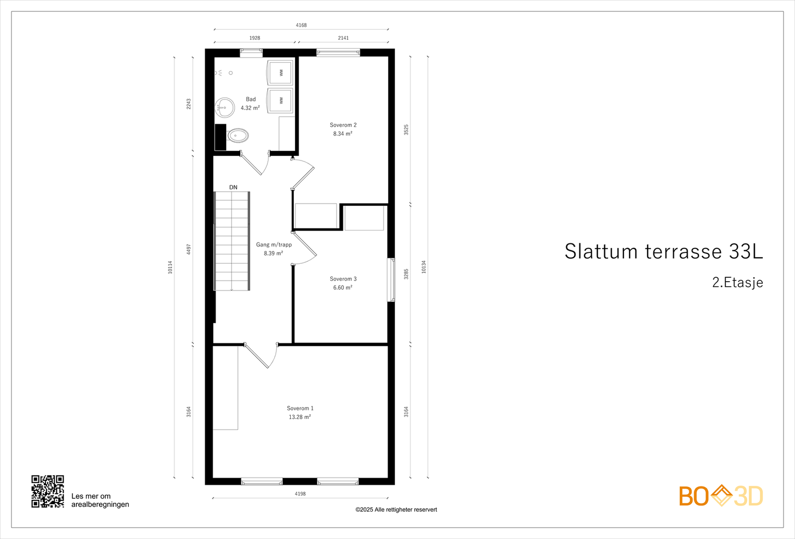 Plantegning etg 2 Galleribilde