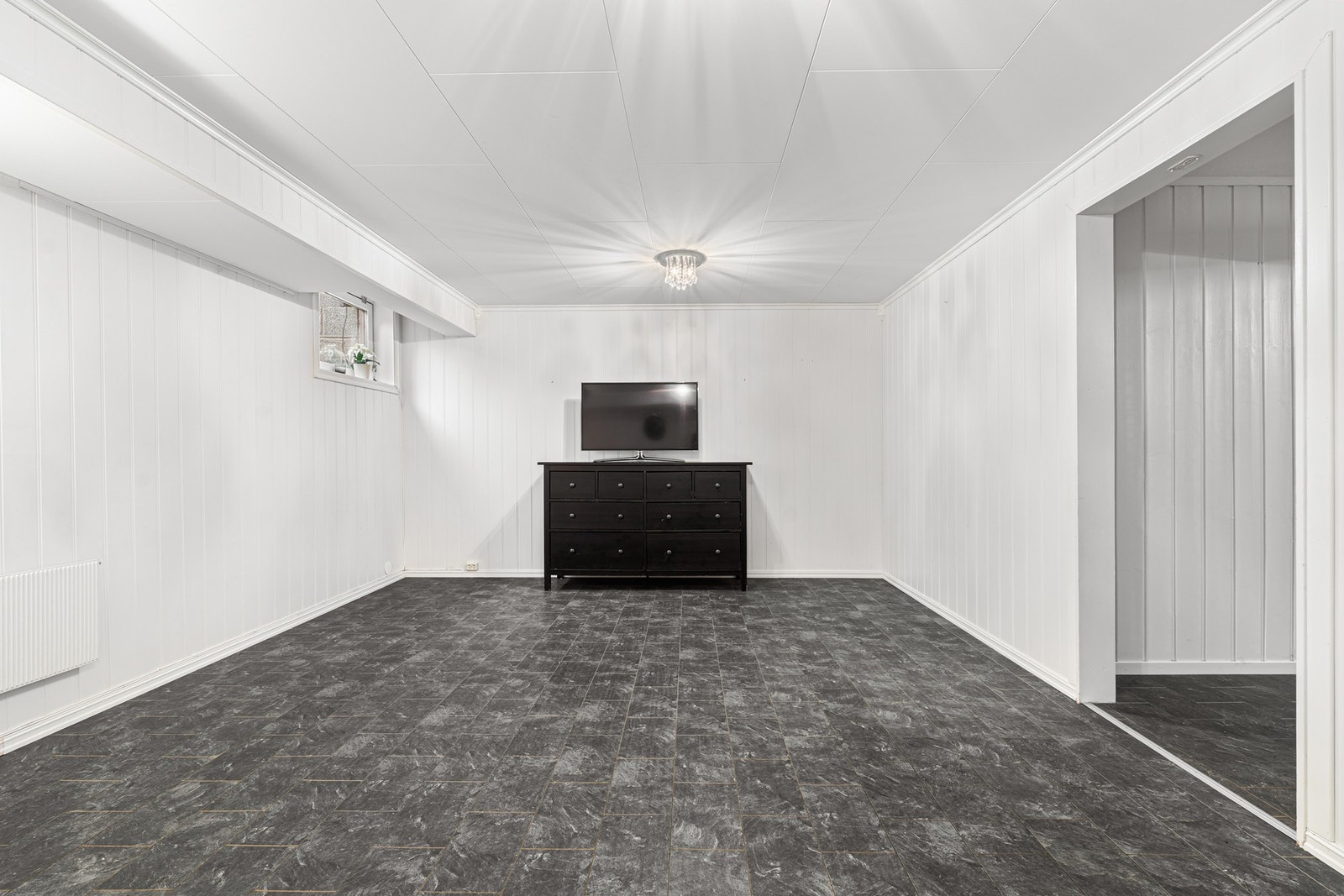 Rommet har en romslig størrelse på 20 m². Galleribilde