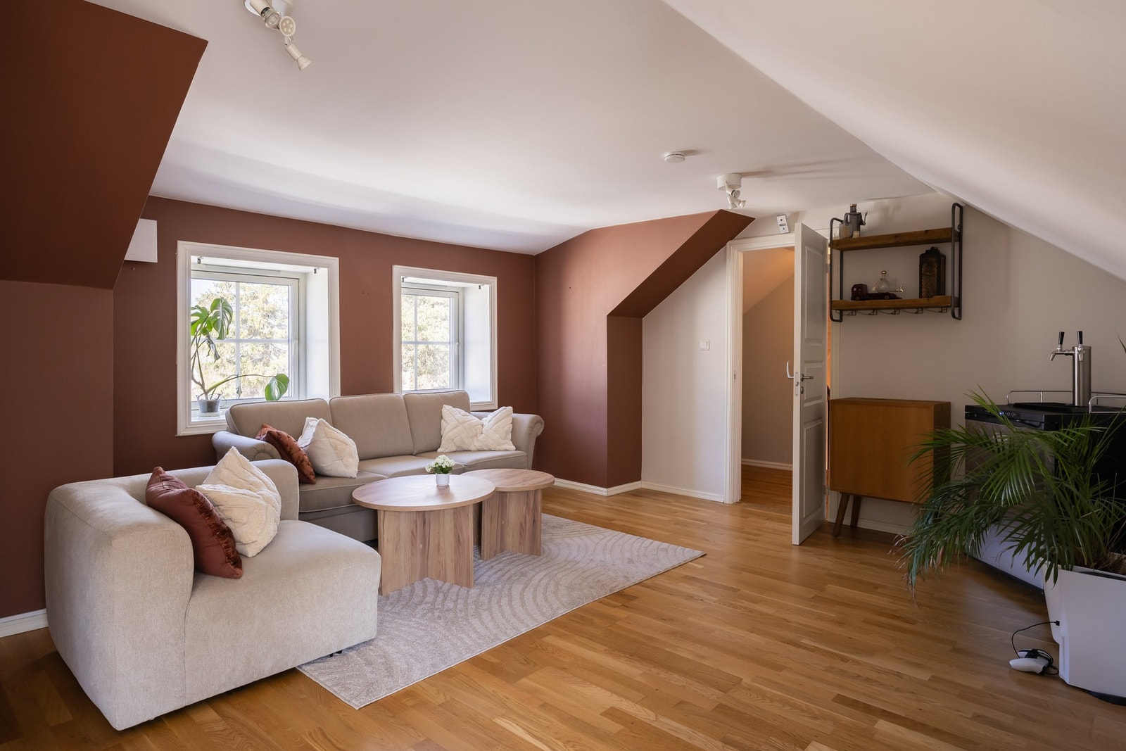 Boligens andre stue er på ca 22m². Galleribilde
