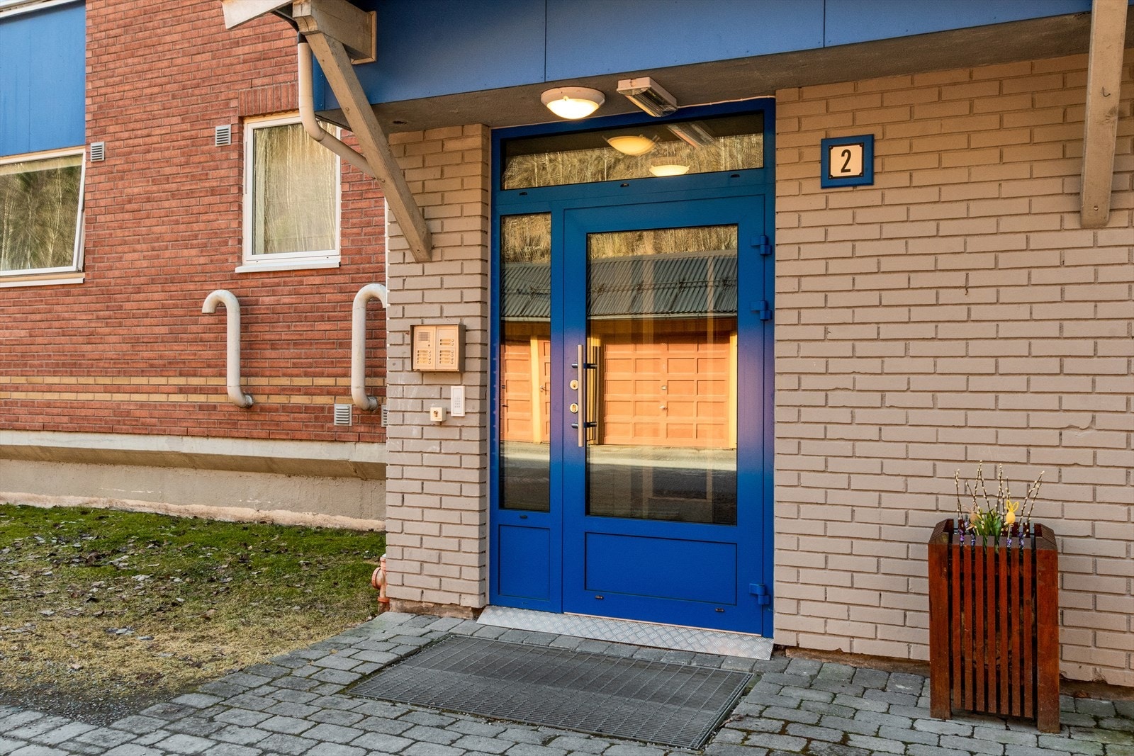 Inngangsparti Galleribilde