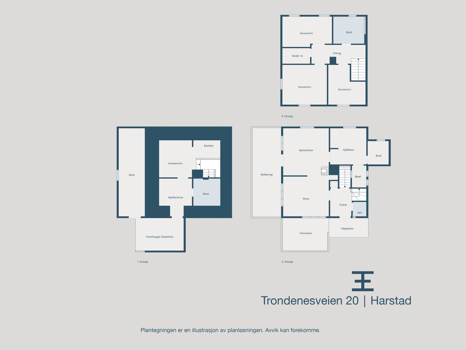Plantegninger samlet Galleribilde
