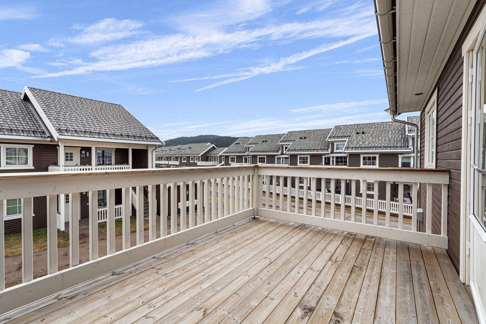 Romslig terrasse på 19 kvm. Galleribilde