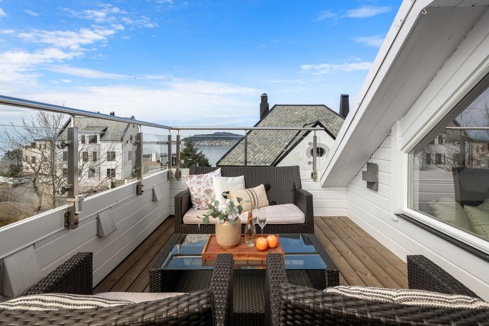 En herlig uteplass for å nyte fine dager i sentrum. Galleribilde