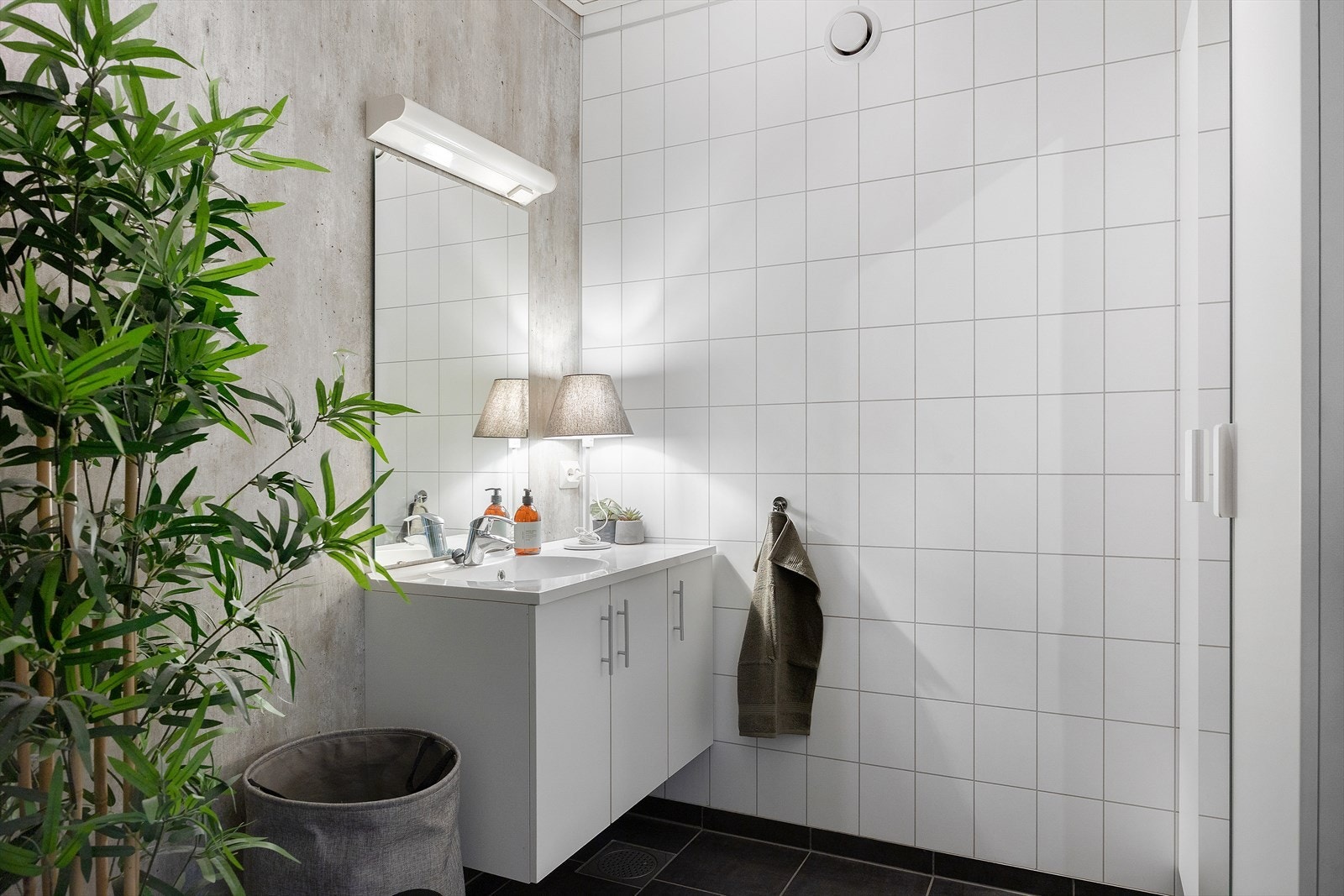 Smakfullt baderom Galleribilde