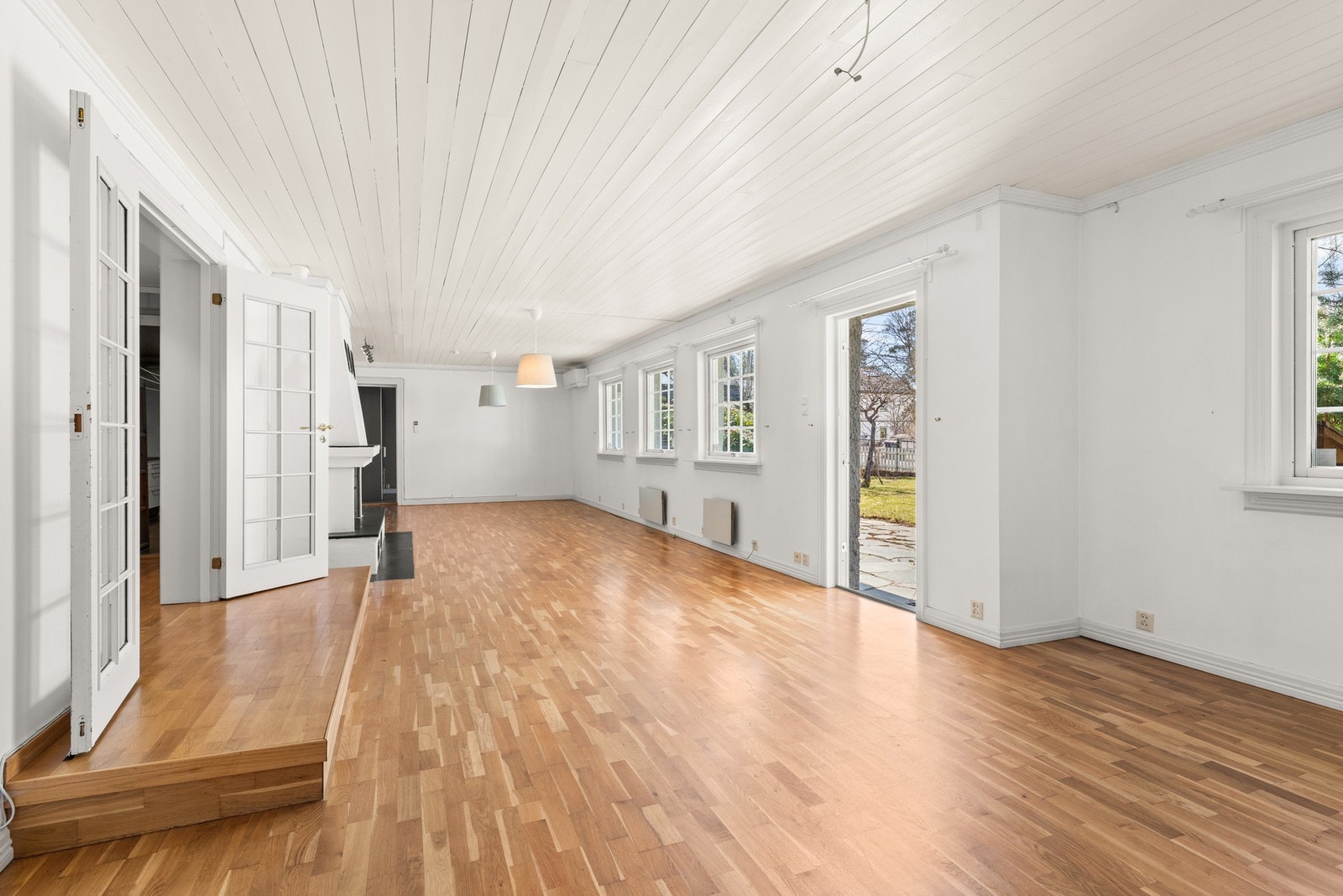 Det er direkte utgang til hagen Galleribilde