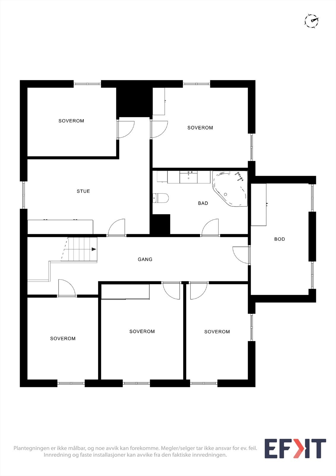 Plantegning 2. etasje. Galleribilde
