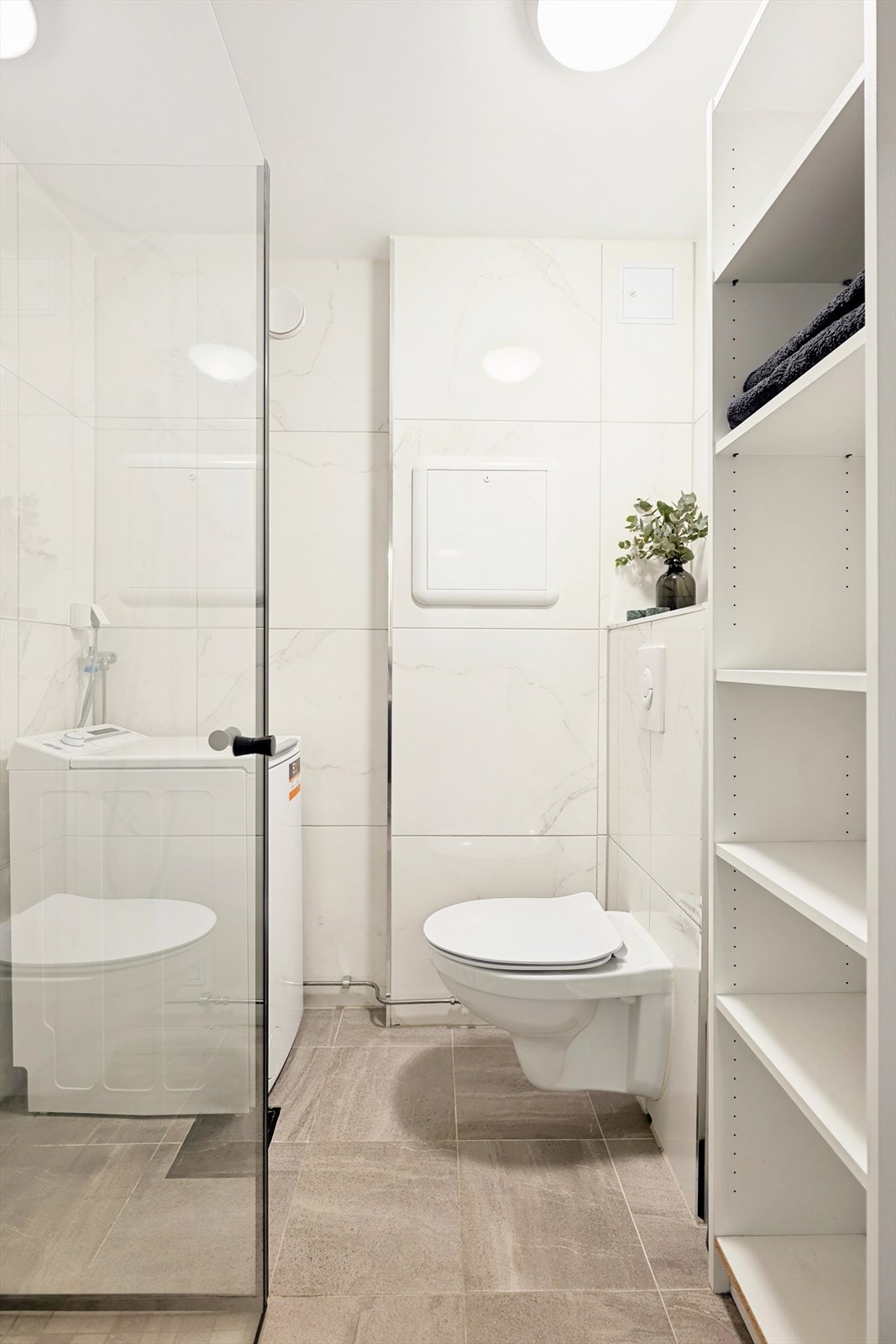 Badet ble overflateoppusset i 2020 med nye fliser og innredning. Galleribilde