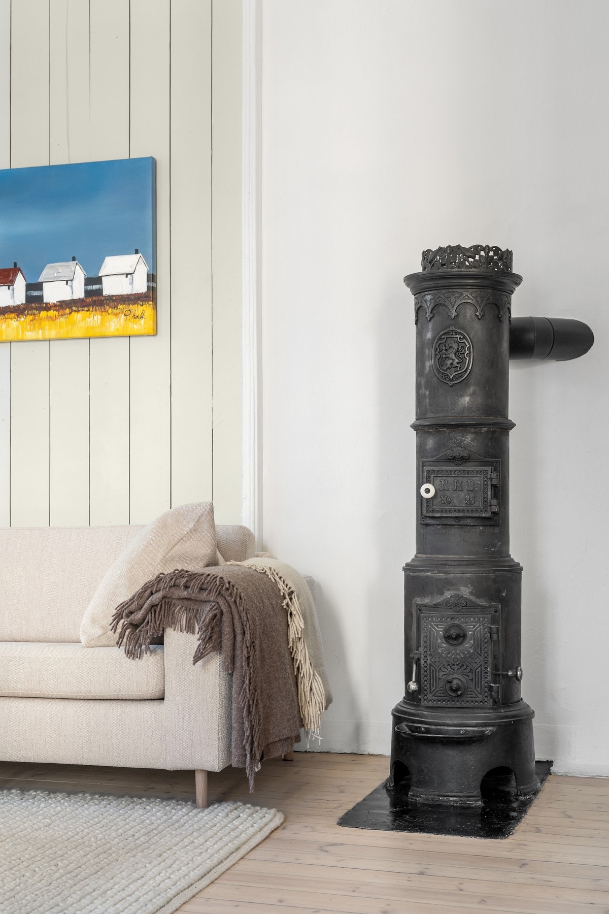 En flott, klassisk etasjepeis skaper både varme og hygge på kjøligere dager. Galleribilde