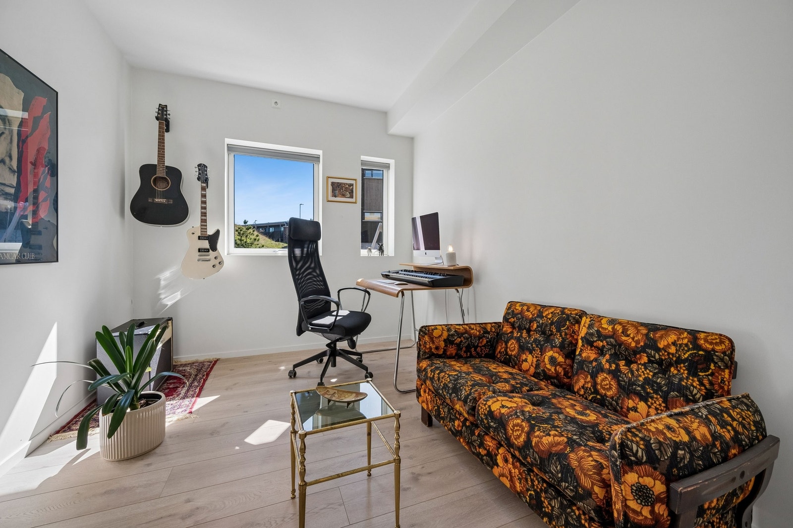 Soverommet benyttes i dag som kontor/hjemmestudio. Galleribilde