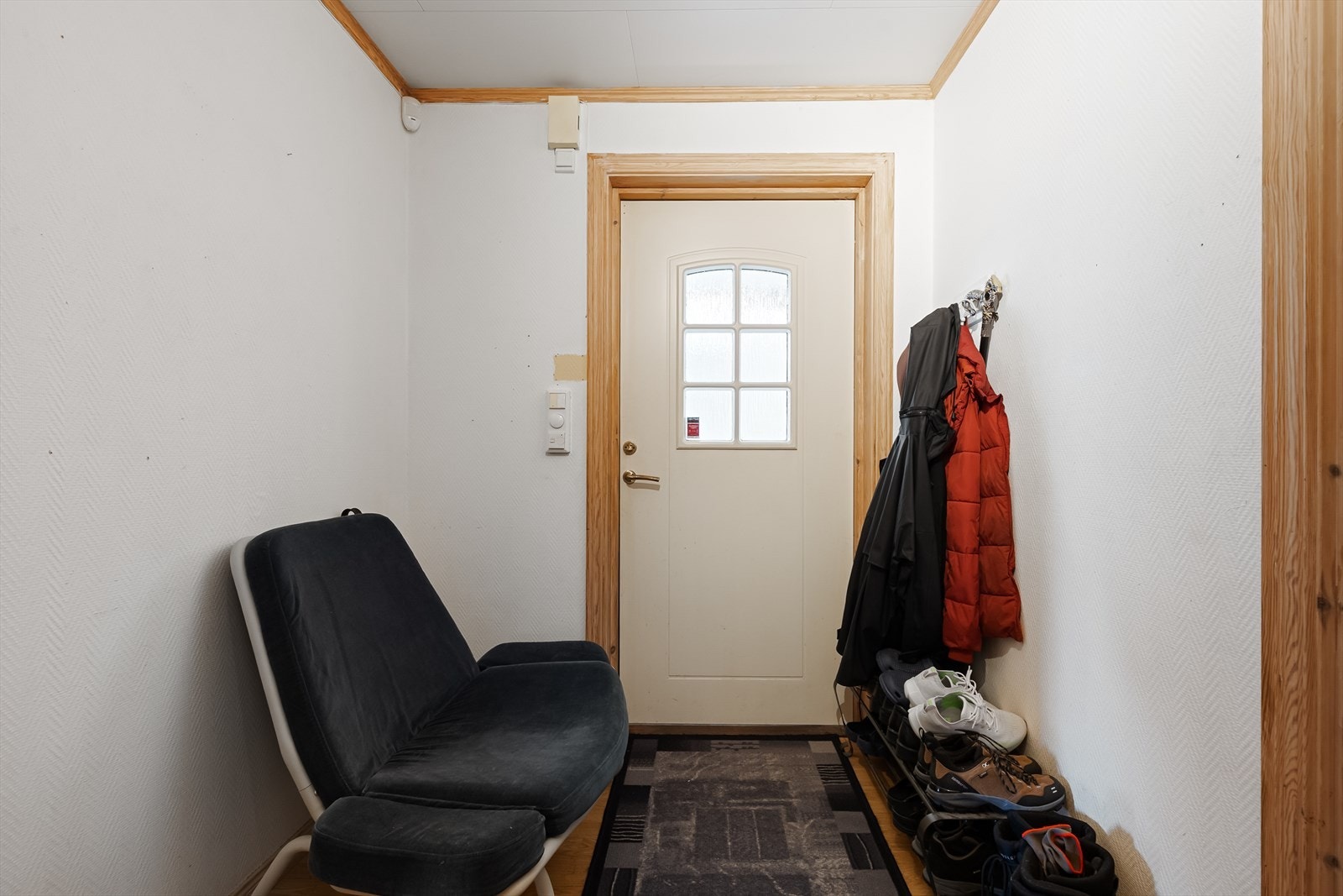 Inngangsparti til leiligheten Galleribilde