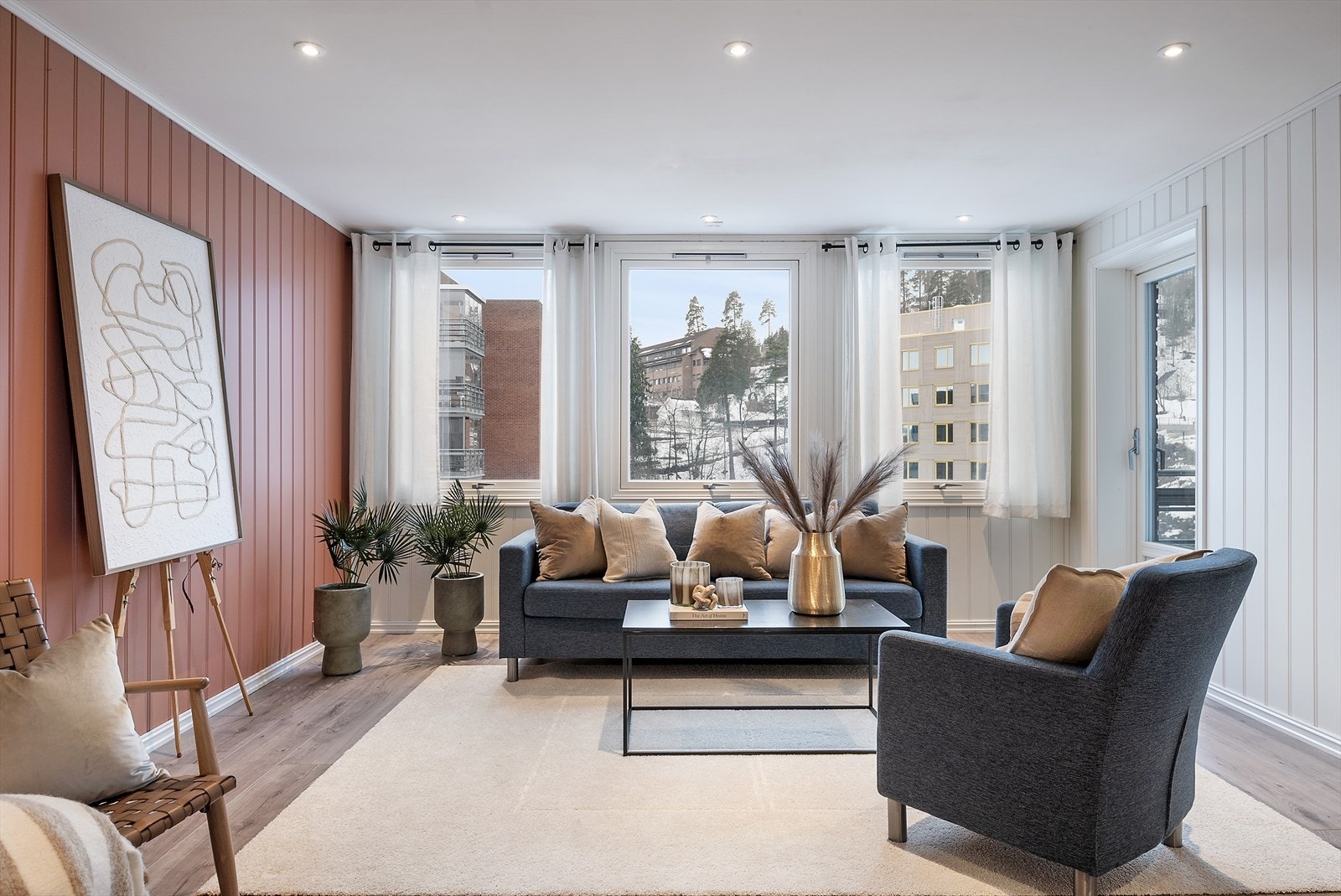 God plass for sofagruppe. Galleribilde