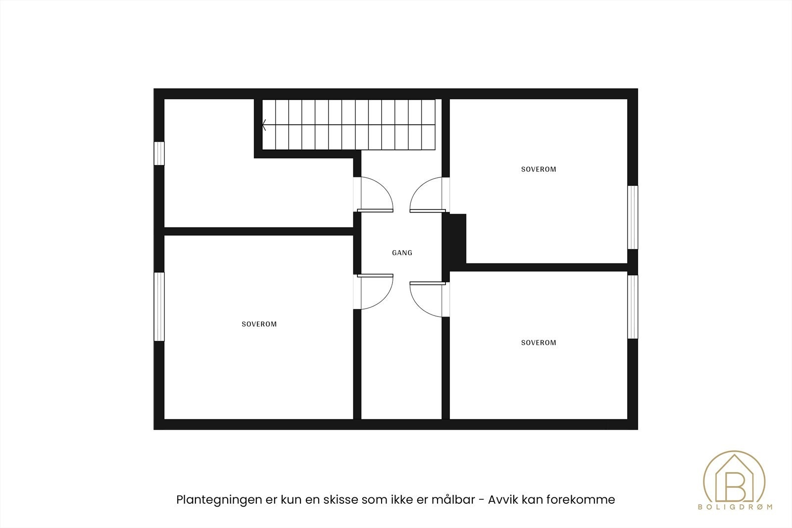 Plantegning 2. etasje. Galleribilde