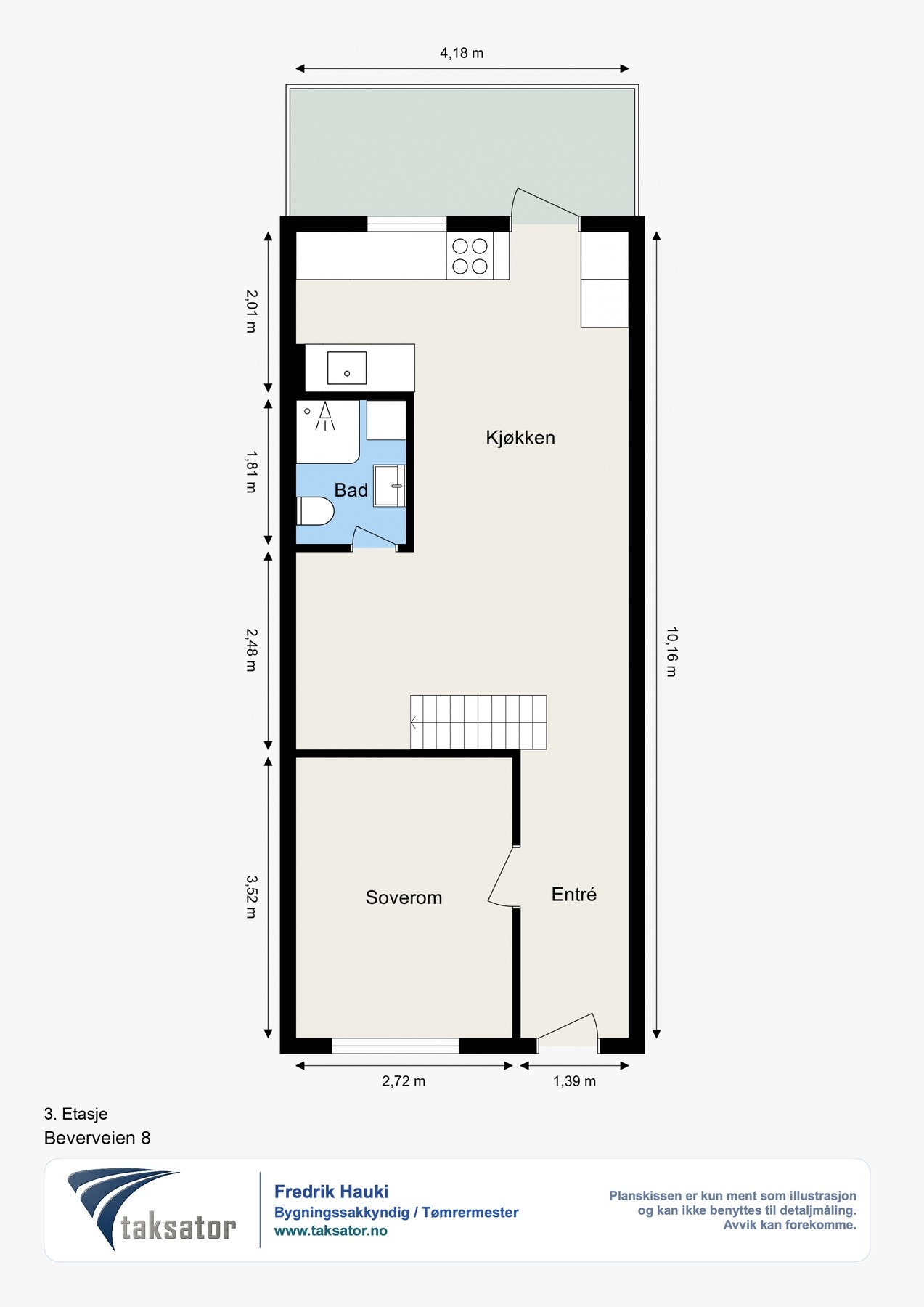 Planløsning 1. etasje Galleribilde