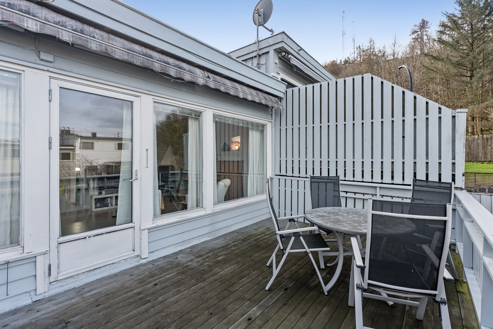 God størrelse på uteplassen. Galleribilde