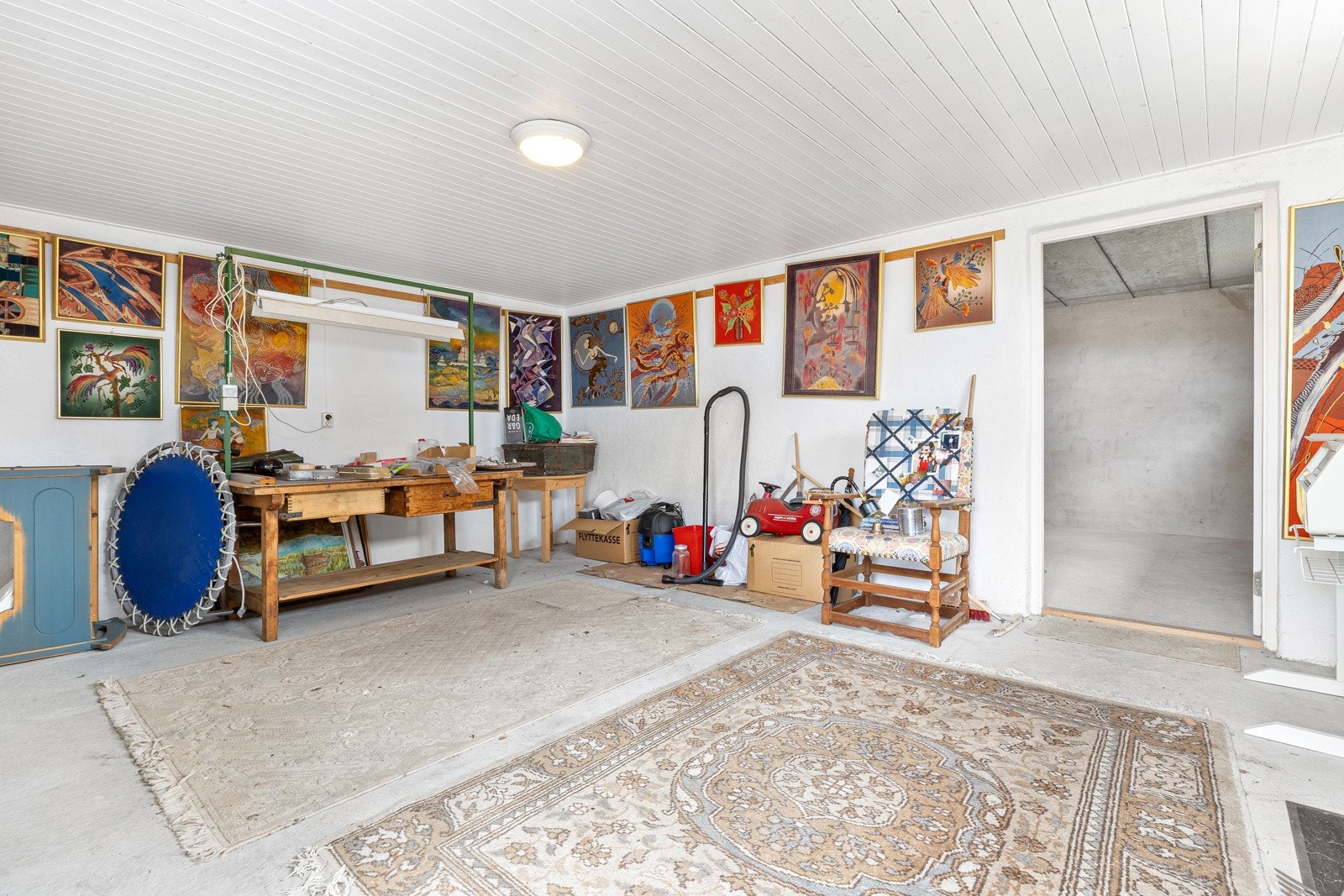 Kjellerrom Galleribilde