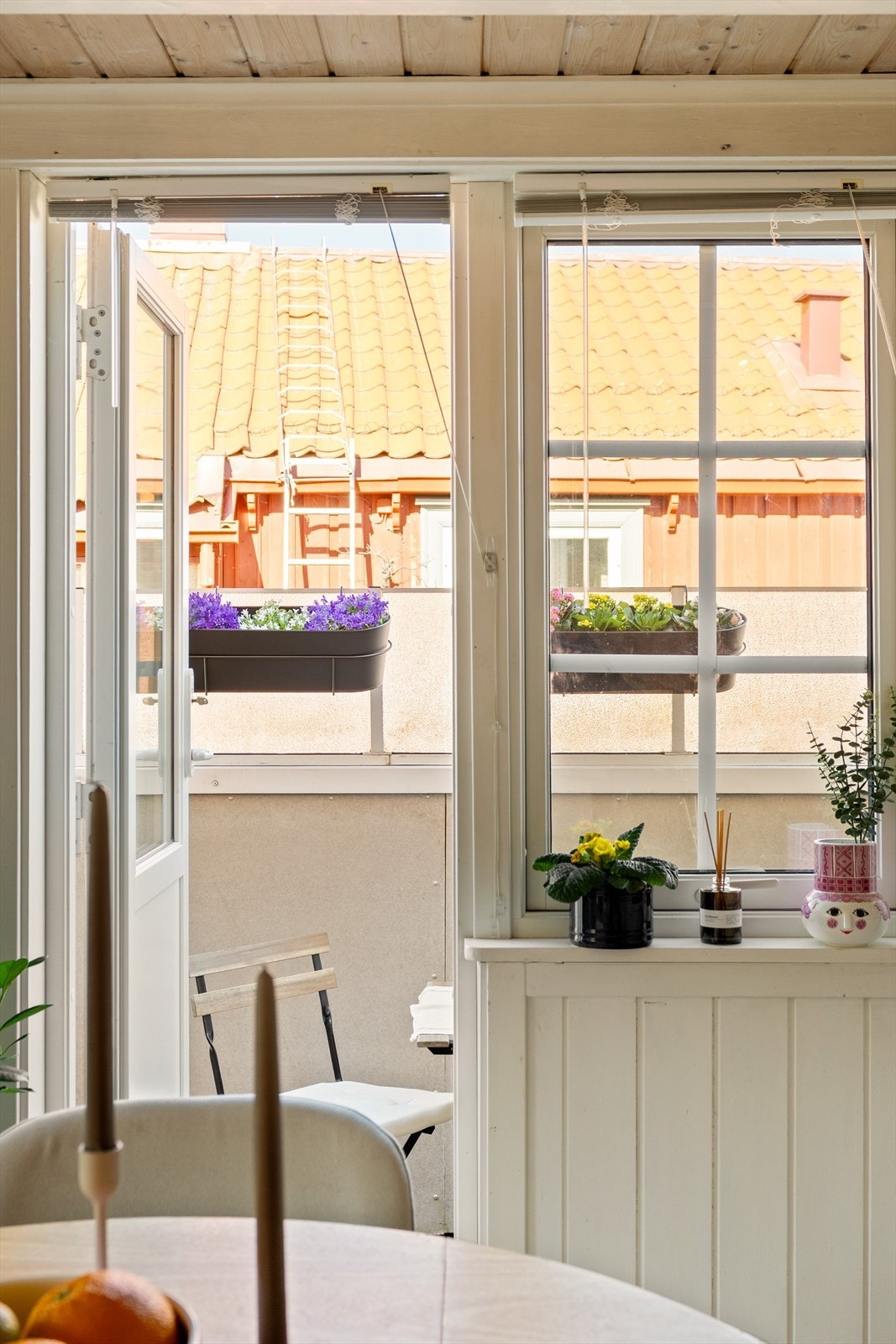 Utgang til privat veranda. Galleribilde
