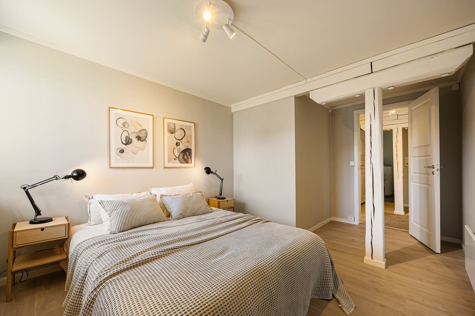 Leiligheten har to soverom av god størrelse. Galleribilde