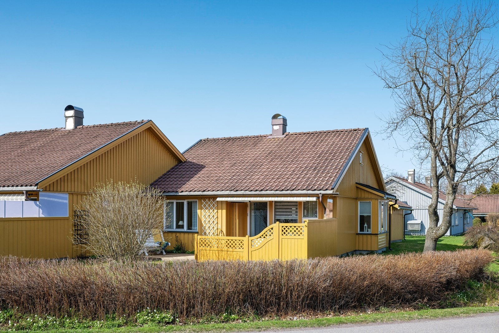 Bo enkelt og komfortabelt i enderekkehus med alt på én flate for de over 55+. Galleribilde