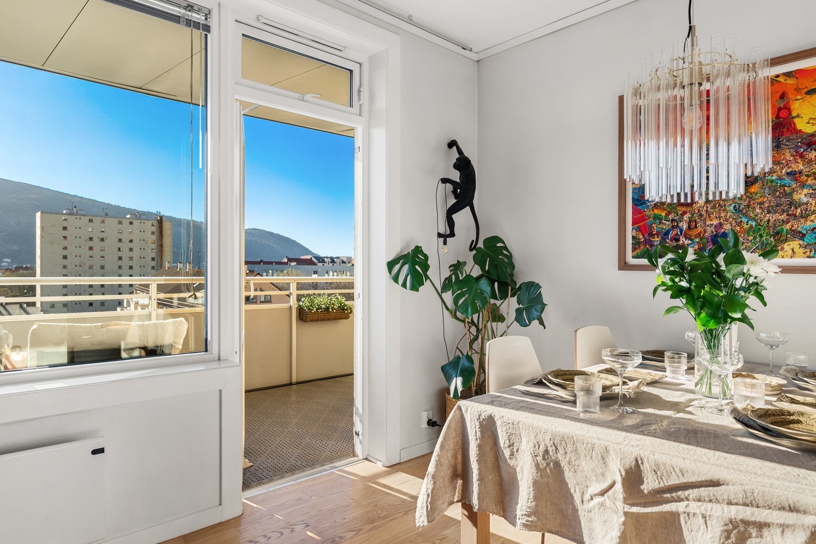 Her kan man virkelig nyte sommerdagene. Galleribilde