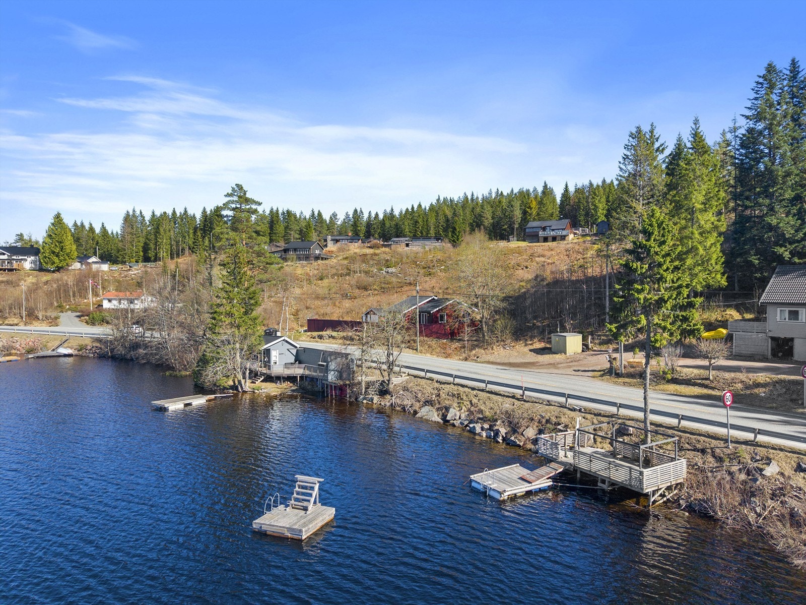 Bademuligheter ved Heivannet. Galleribilde