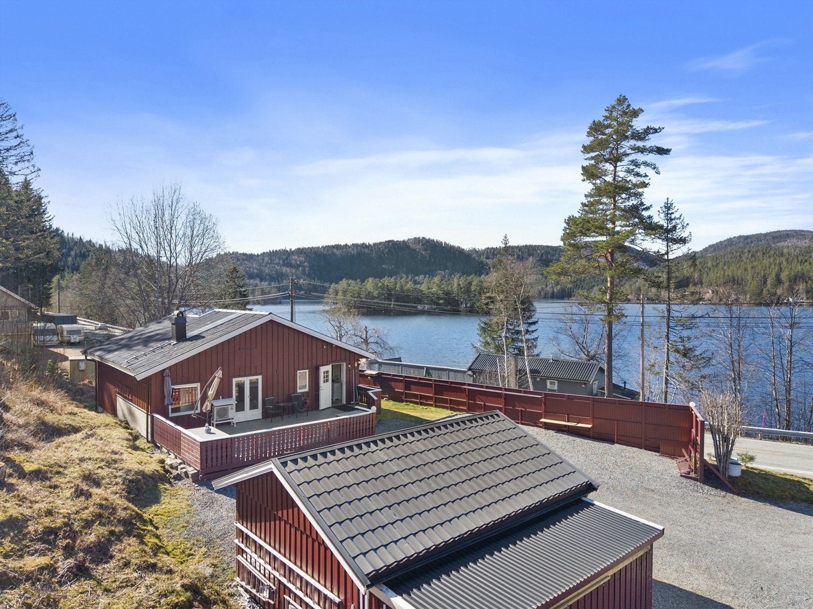 Vakker utsikt utover Heivannet! Foto: A7 media. Galleribilde